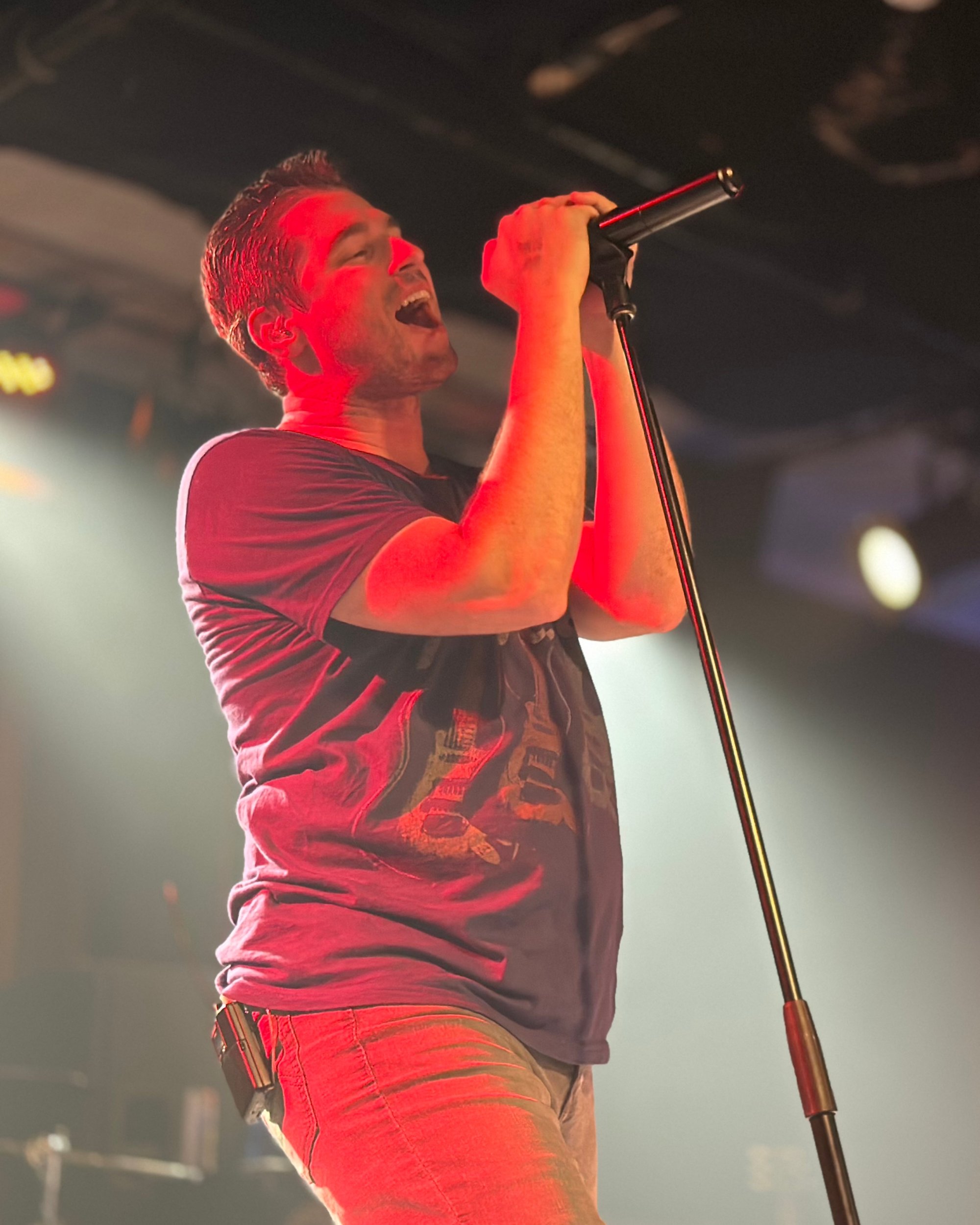 Travis Riker performing live